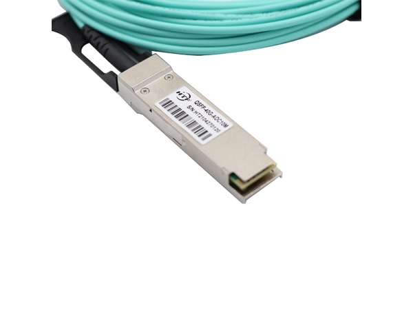 40G to 4*10G Active Optical Cable (AOC) Solution