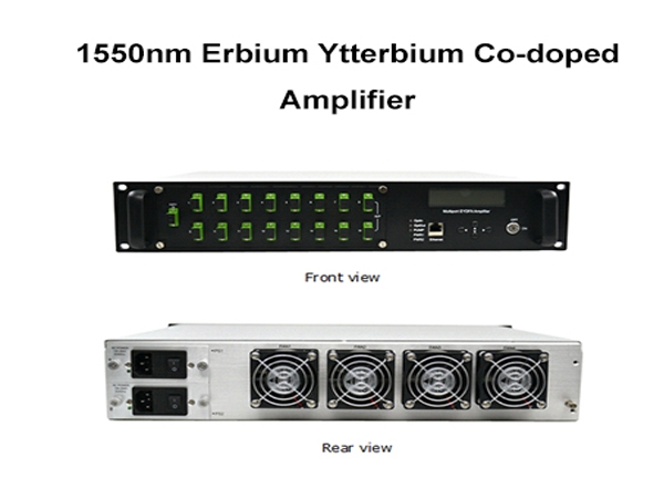 Amplificateur co - dopé à l‘erbium et à l‘ytterbium 1550nm